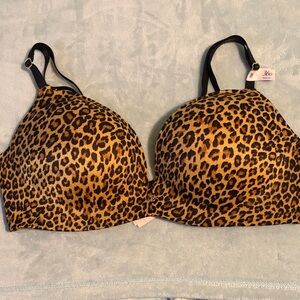 Victoria’s Secret So Obsessed wireless Leopard Print Women's Bra